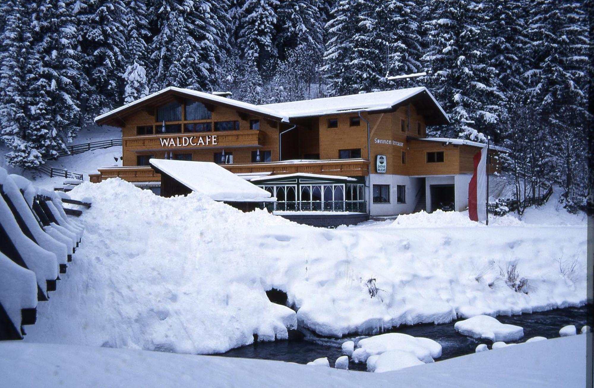 Hotel Waldcafe ノイシュティフト・イム・シュトゥーバイタール エクステリア 写真